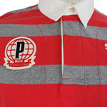 Puma Polo Men's T-Shirt Red and Gray 558241 09 Ruházat