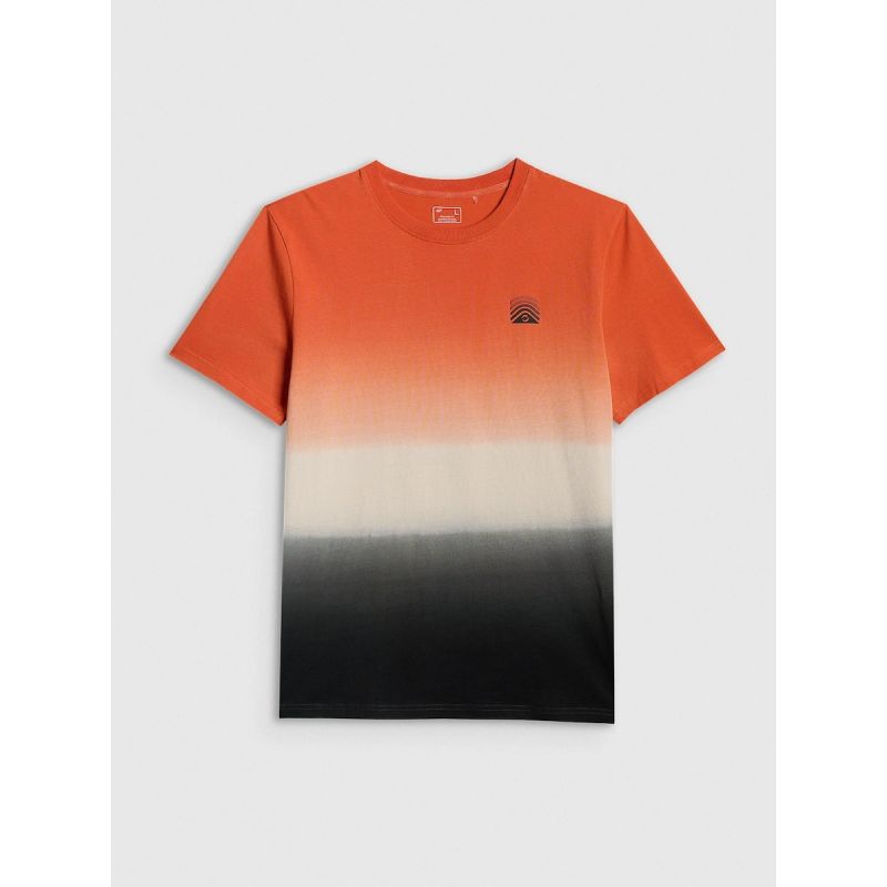 4F Men's relaxed T-shirt with print póló