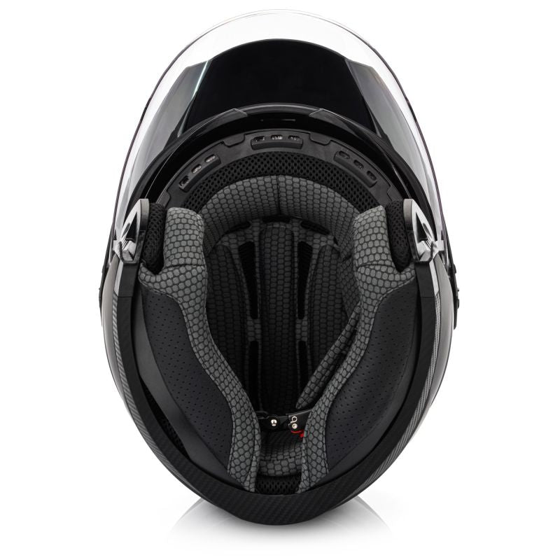 Meteor Hekato M motorcycle helmet 57-58 cm black uniw sisak 17890