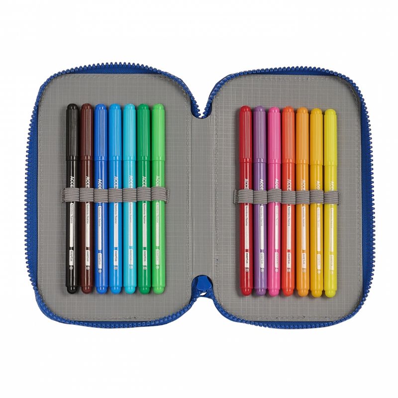 Real Madryt FC Barcelona Pencil Case with Accessories 412326854 Ceruzatartó