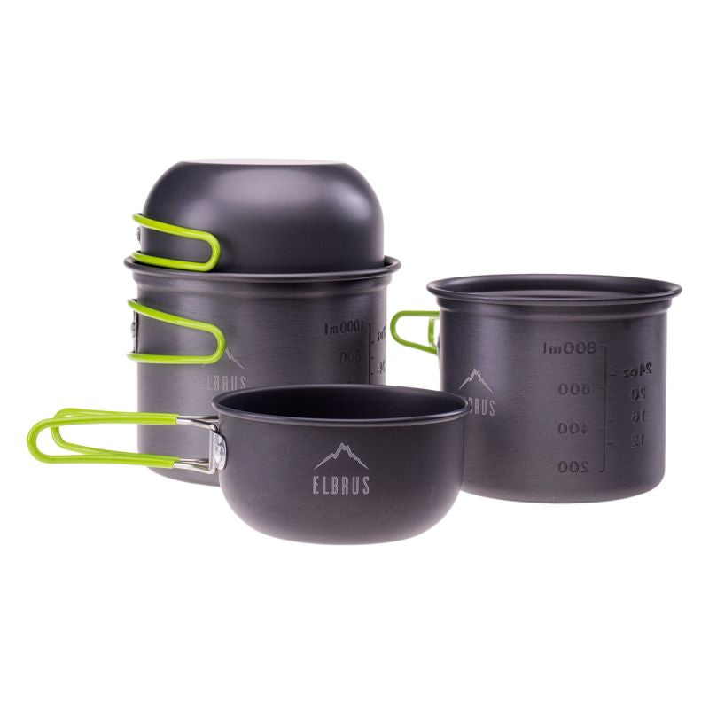 Elbrus Hike Pro Cook Set szürke sets, mess kits