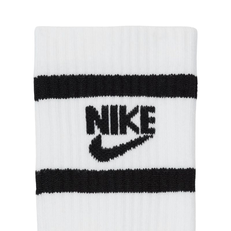 Nike Everyday Cush Crew Youth 6PR Socks, White, Grey, Black szürke zokni CK7302901