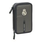 Real Madrid double filled pencil case with accessories 28 pcs wielokolorowy tolltartó