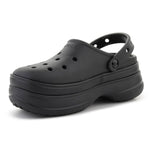 Crocs Classic Stacked Clog Black/Black