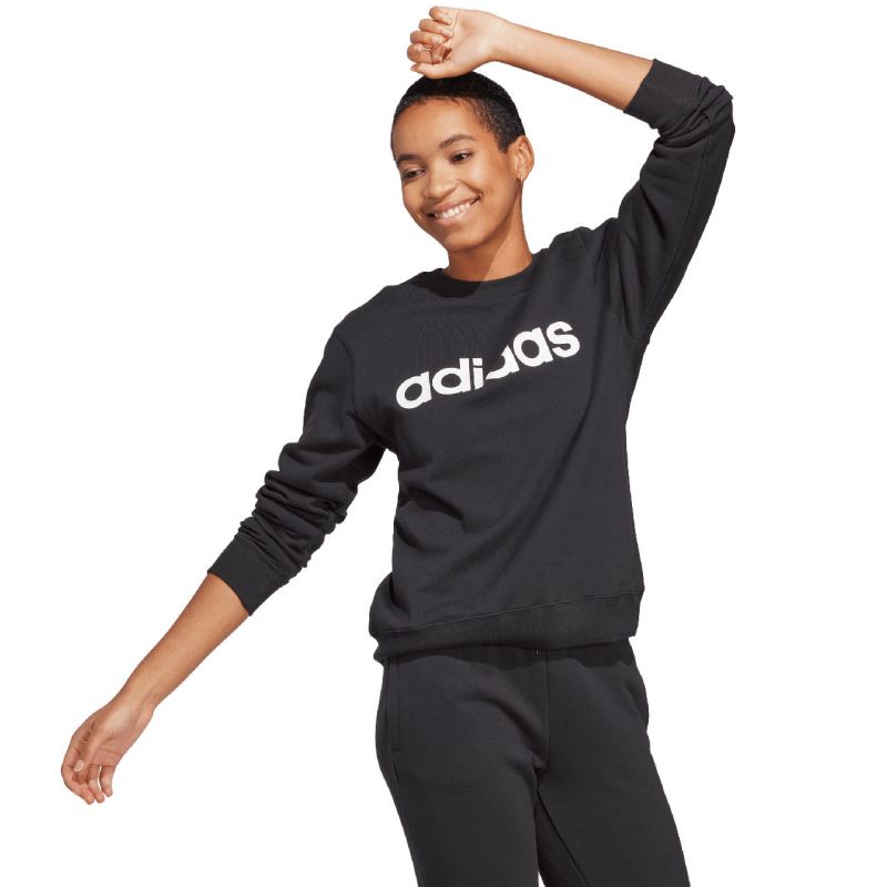 adidas Essentials Linear French Terry W sweatshirt IC6878 Pulóver