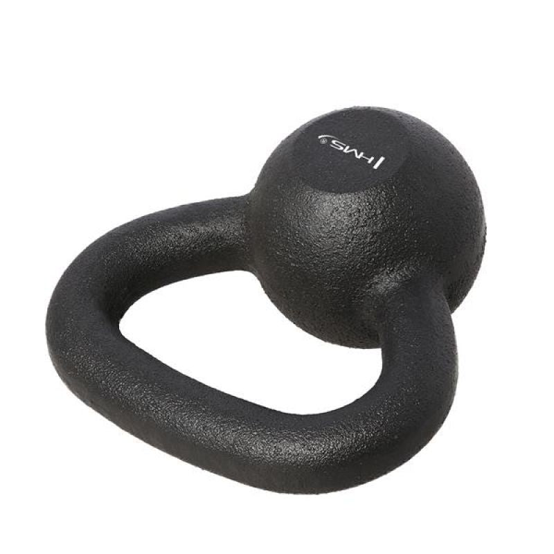 HMS Cast iron kettlebell KZG04 4kg fekete súlyzó 17-64-010