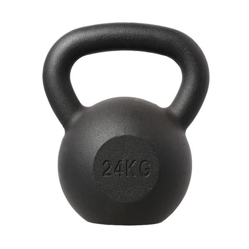 HMS Cast iron kettlebell KZG24 24kg fekete edzőfelszerelés 17-64-016