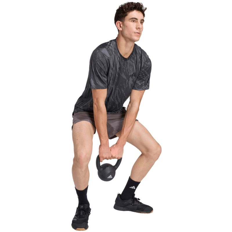 Men's adidas Cool Intensity Worout T-shirt KQ7535 szürke póló