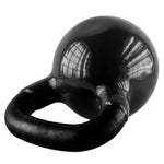 HMS Cast iron kettlebell with vinyl coating black KNV28 fekete fejpánt 17-64-067