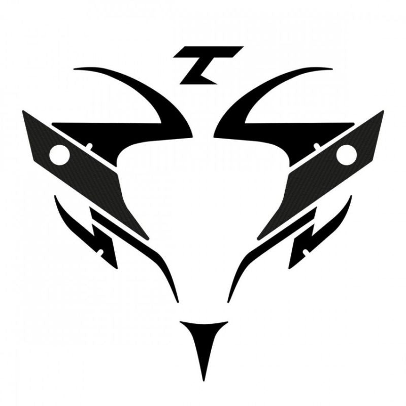 TEMPISH Hero mask sticker set czarny sets