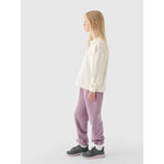 Girls' longsleeve plain 4F Junior 4FJRAW24TLONF438-11S hosszú ujjú póló