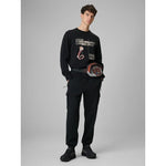 Men's longsleeve regular with print 4F