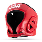 DBX Bushido RED Tournament Boxing Helmet czerwony helmets, martial arts equipment