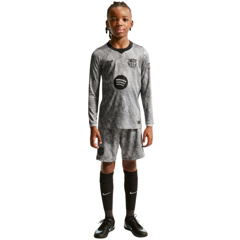 Nike FC Barcelona 2026/27 Stadium Away Kids' Goalkeeper Jersey szürke kiegészítő IO8337013