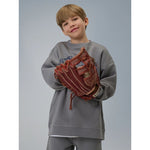 Boy's loose sweatshirt without hood 4F