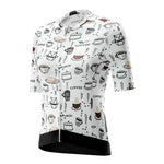 Rockbros 15110005003 Sleeve Cycling Jersey - White fehér póló 15110005003-211723