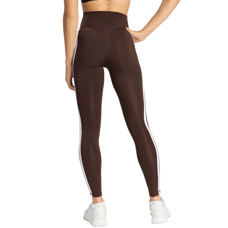 Women's adidas Optimé Essentials 7/8 Leggings Brown