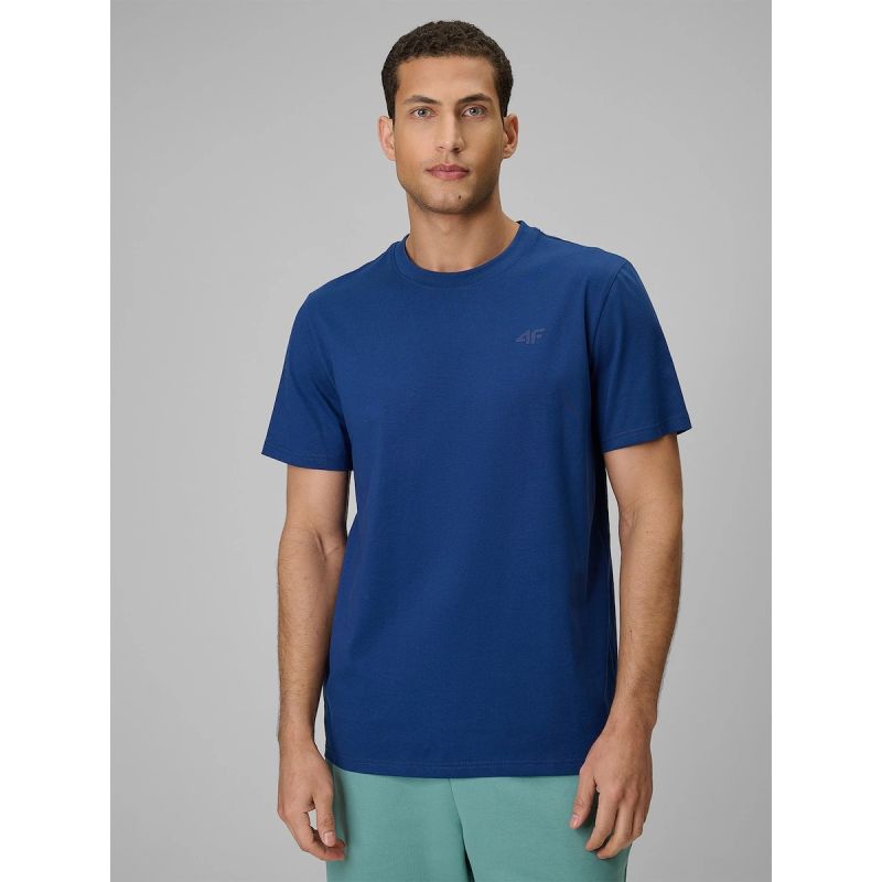Men's regular plain T-shirt 4F 4FRSS26TTSHM4261-30S shirts