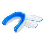 DBX Bushido Gel Mouthguard + Box - White and Blue | GelTech kék protectors and knee pads