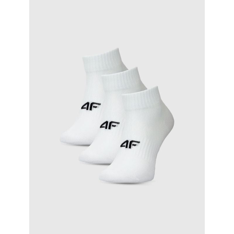 4f Women's casual ankle socks (SET OF 3) 4FWMM00USOCF448-10S General