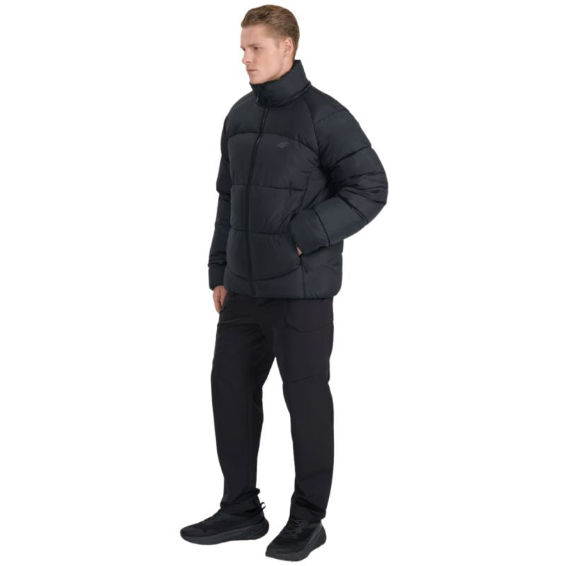 4f Men's down jacket M0707 deep black 4FRAW25TDJAM0707 20S General