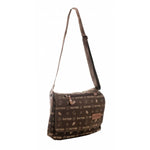 TOP TEN WEEKENDER brown sports shoulder barna táska