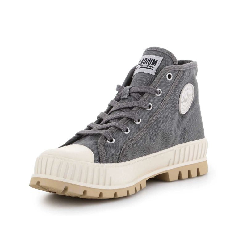 Palladium Pallashock Mid OG Granite Gray U shoes 76681-070-M Cipő