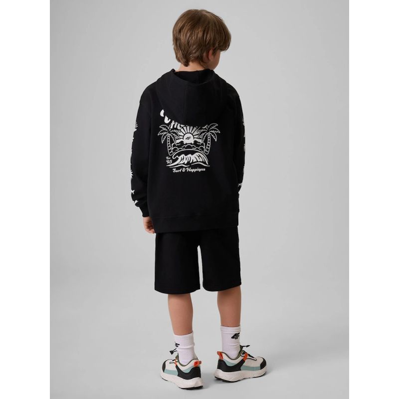4F Boy's loose hooded sweatshirt 158/164 kapucnis pulóver 4FJRSS26TSWSM3052-20S