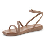 Crocs Miami Ankle Strap Sandal In Milk Chocolate