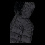 CMP women's winter with hood, sports, insulated, black ( ) fekete dzseki