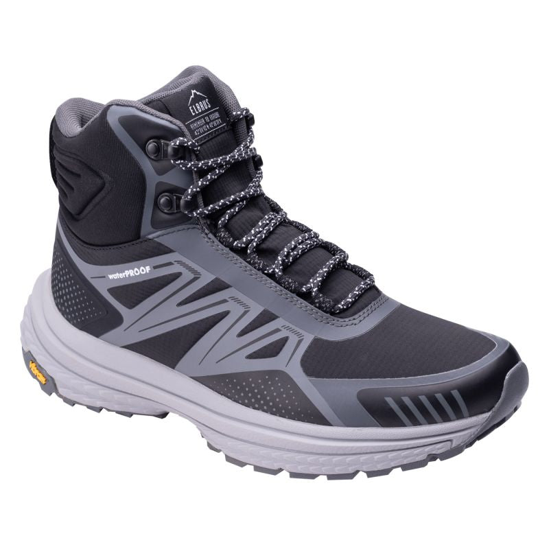 Elbrus LAVAMI MID VM Hiking fekete cipő