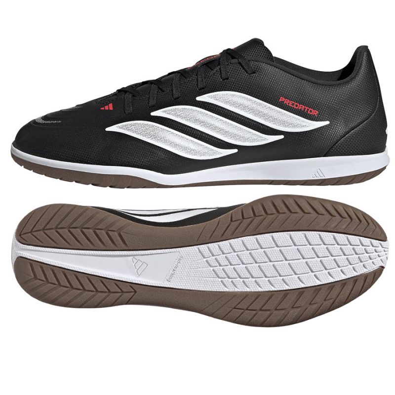 Adidas Predator Club Sala IN JS0359 shoes fekete védőfelszerelés