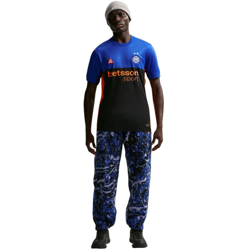 Nike Inter Milan 2026 Stadium SE Men's Jersey Black and IM6998 kék futball mez