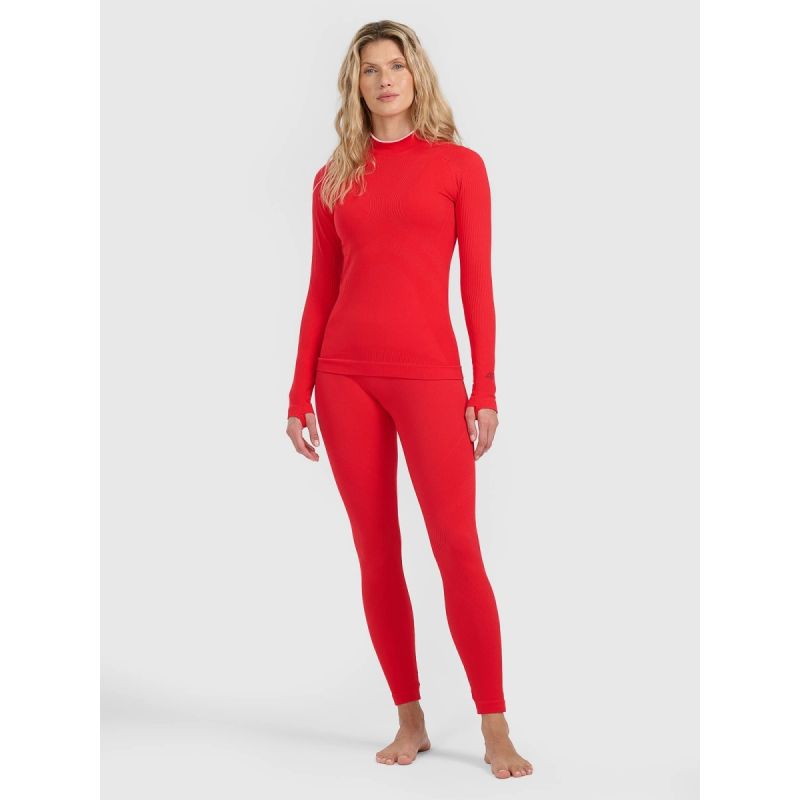 4f Women's seamless thermal underwear (top) 4FWAW25USEAF205-62S General