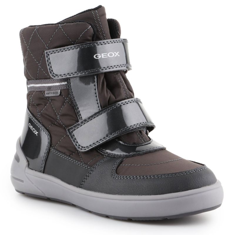 Geox J Sleigh Jr J949SD-0FU50-C9002 fekete utcai cipő