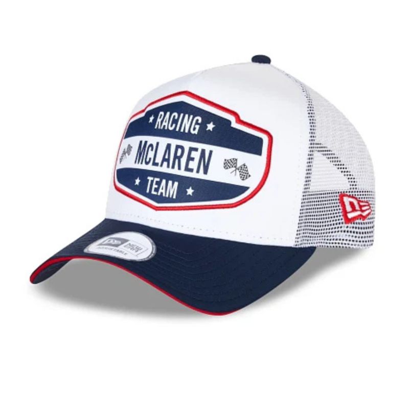 New Era 9FORTY McLaren Racing Team F1 USA Trucker Cap - uniwersalny baseball sapka