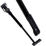 Dunlop MINI BICYCLE PUMP WITH MANOMETER 120 psi (8 bar) BLACK fekete pumpa GSP-434285