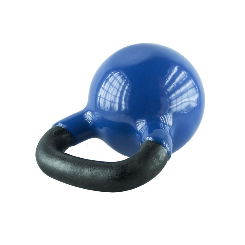 HMS KNV08 BLUE vinyl-coated cast iron kettlebell kék fejpánt 17-64-042