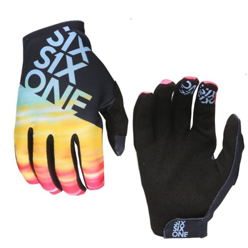 661 RAJI tie dye gloves kesztyű