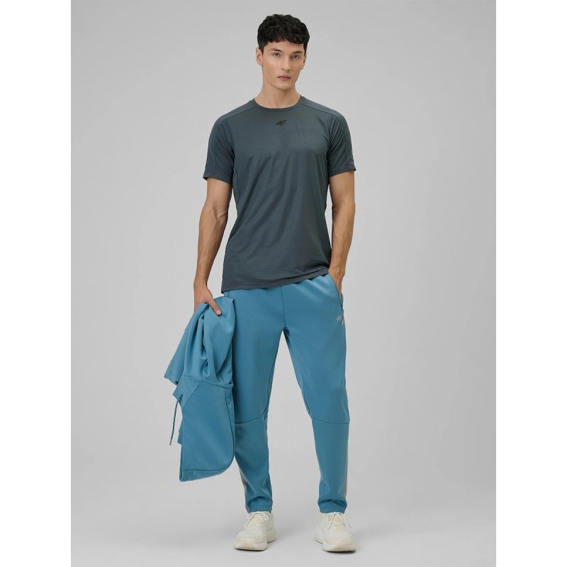 4F Men's quick-drying regular training T-shirt póló