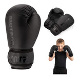 Meteor 4 oz Training Boxing Gloves, Velcro, PU uniw kesztyű