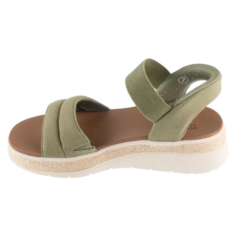Skechers Slip-Ins: BOBS Sun Ray Green Size zöld utcai cipő 114413-OLV