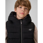 4F Boy's vest with synthetic filling gyerek mellény 4FJRSS26TVJAM397-20S