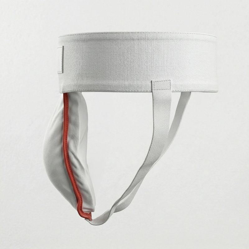 DBX Bushido Men's Suspensor Crotch Protector - White -M fehér protectors and knee pads