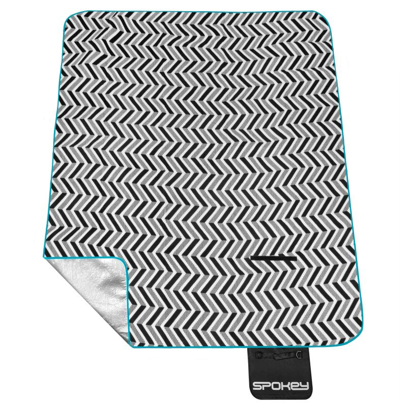 Spokey Picnic Zigzag Picnic Blanket SPK-929505 180x210 takaró