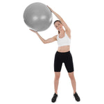 XQMAX Fitness 65cm Antiburst Gray szürke futball labda GSP-7077011