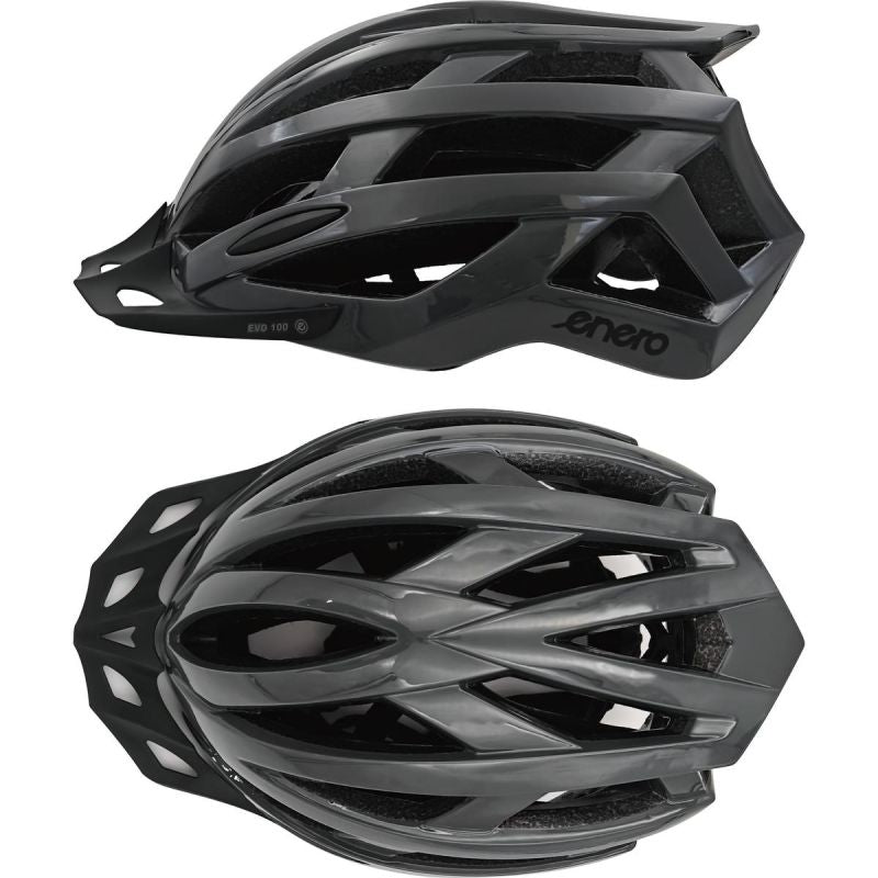 Enero Evo 100 Rl Adjustable Cycling Helmet (58-61cm) fekete helmets