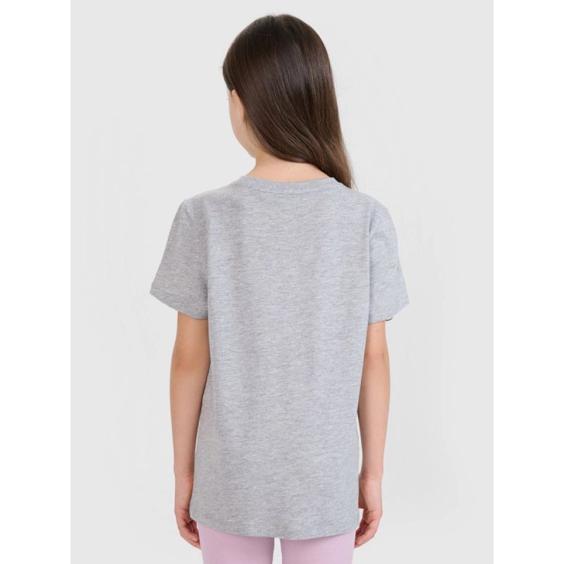 4f Regular plain girls' T-shirt 4FJWSS25TTSHF2177-27M Egyéb