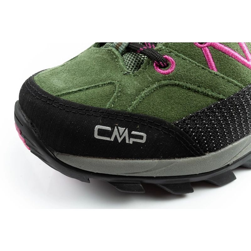 CMP Rigel women's trekking leather durable waterproof ankle boots green zöld cipő
