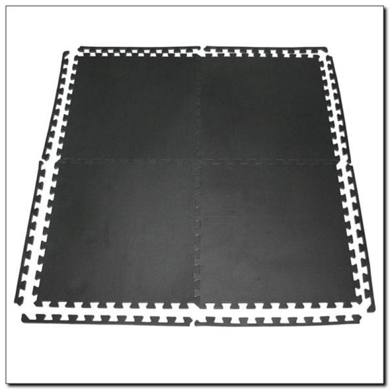 HMS Puzzle mat for strength equipment MP12 fekete fitness matrac 17-63-018